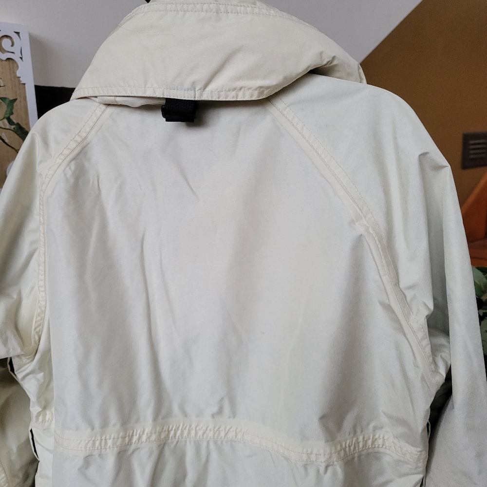 JanSport Opus 2 Jacket Cream Utility Hiking Cargo Coat Waterproof Breathable M - Picture 10 of 15